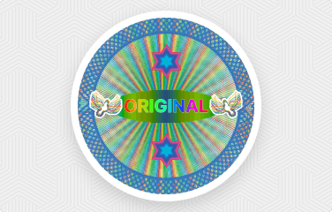 Color-Shifting Security Stickers